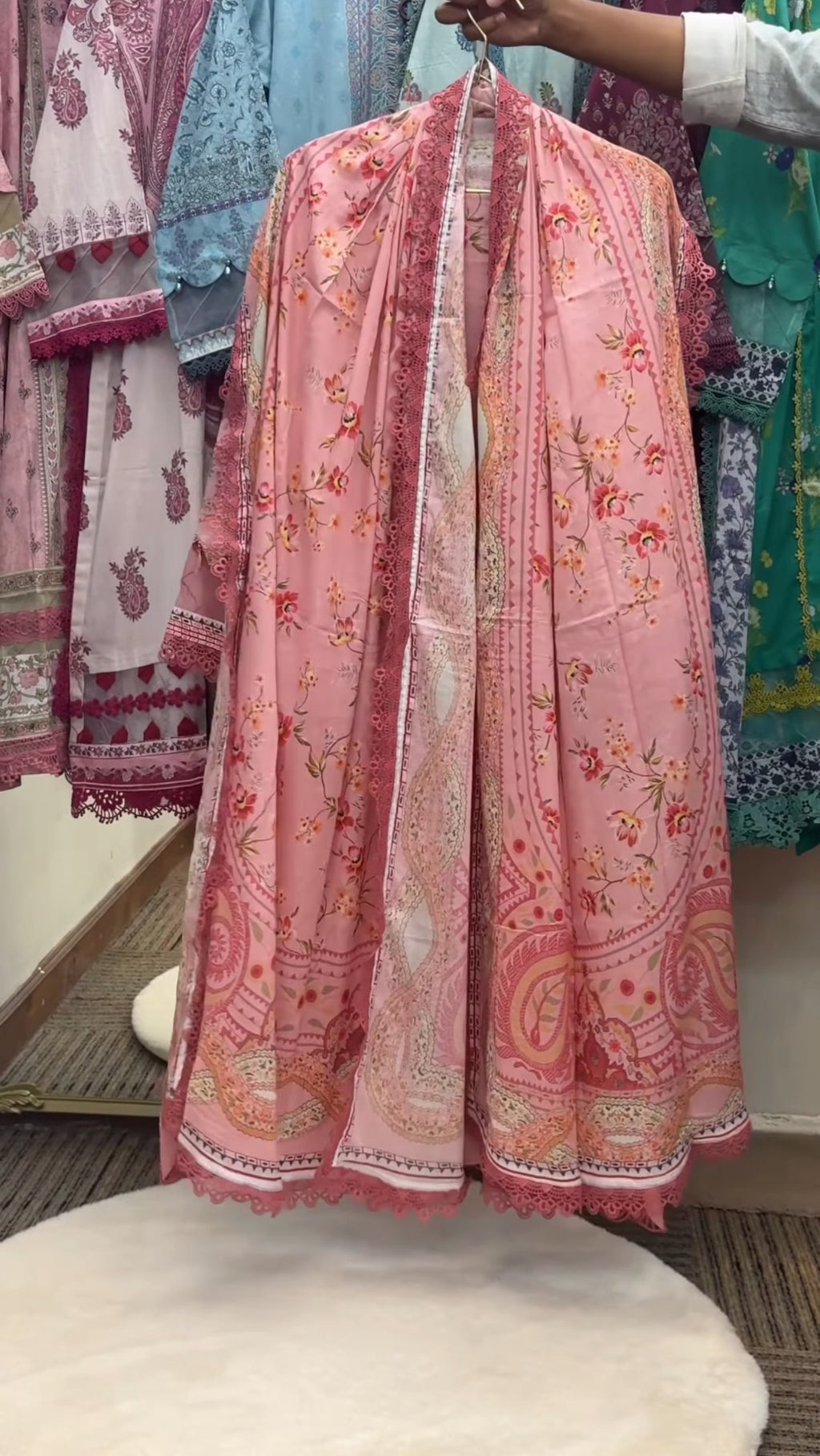 Mausummary — Rose Paisley by Label Rutba