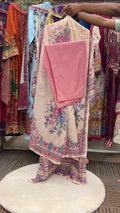 Sadabahar Kaftan — Cream Pink by Label Rutba